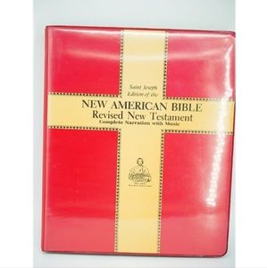 Rare Saint Joseph Edition of the New American Bible (Audio Cassettes) Leather